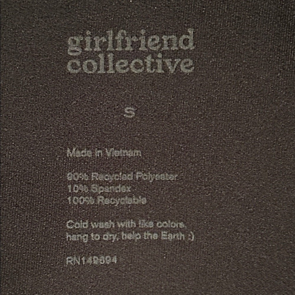 Girlfriend Collective High Rise Leggings Gray Size Small - Picture 4 of 8